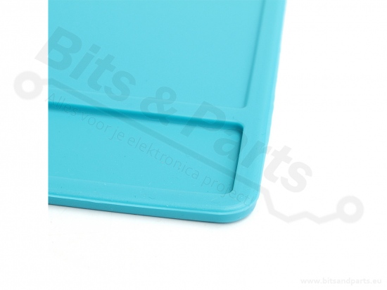 Silicone work mat 34cm x 23cm x 5mm blue